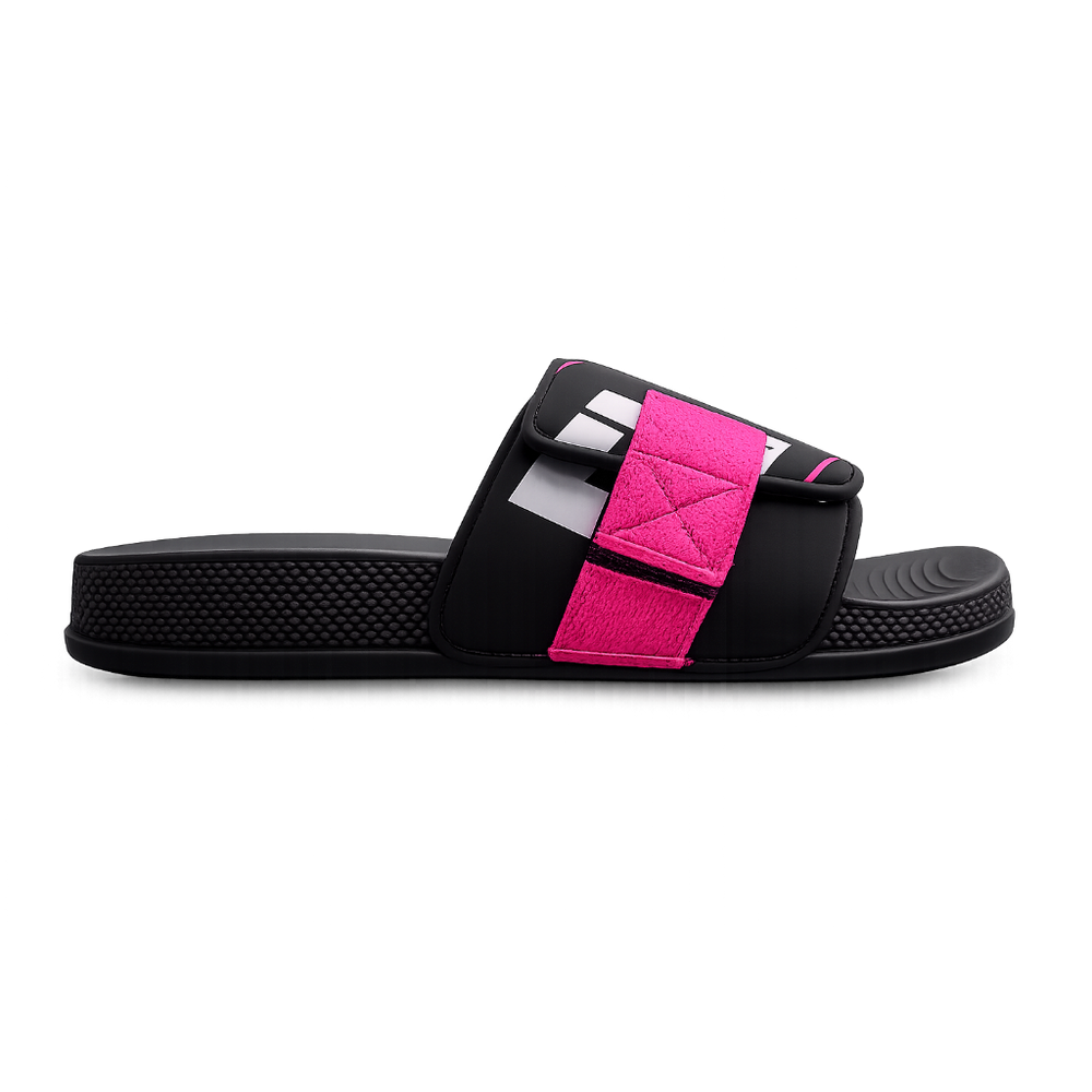 ELOS Vibe Black Women's Comfort Slides
