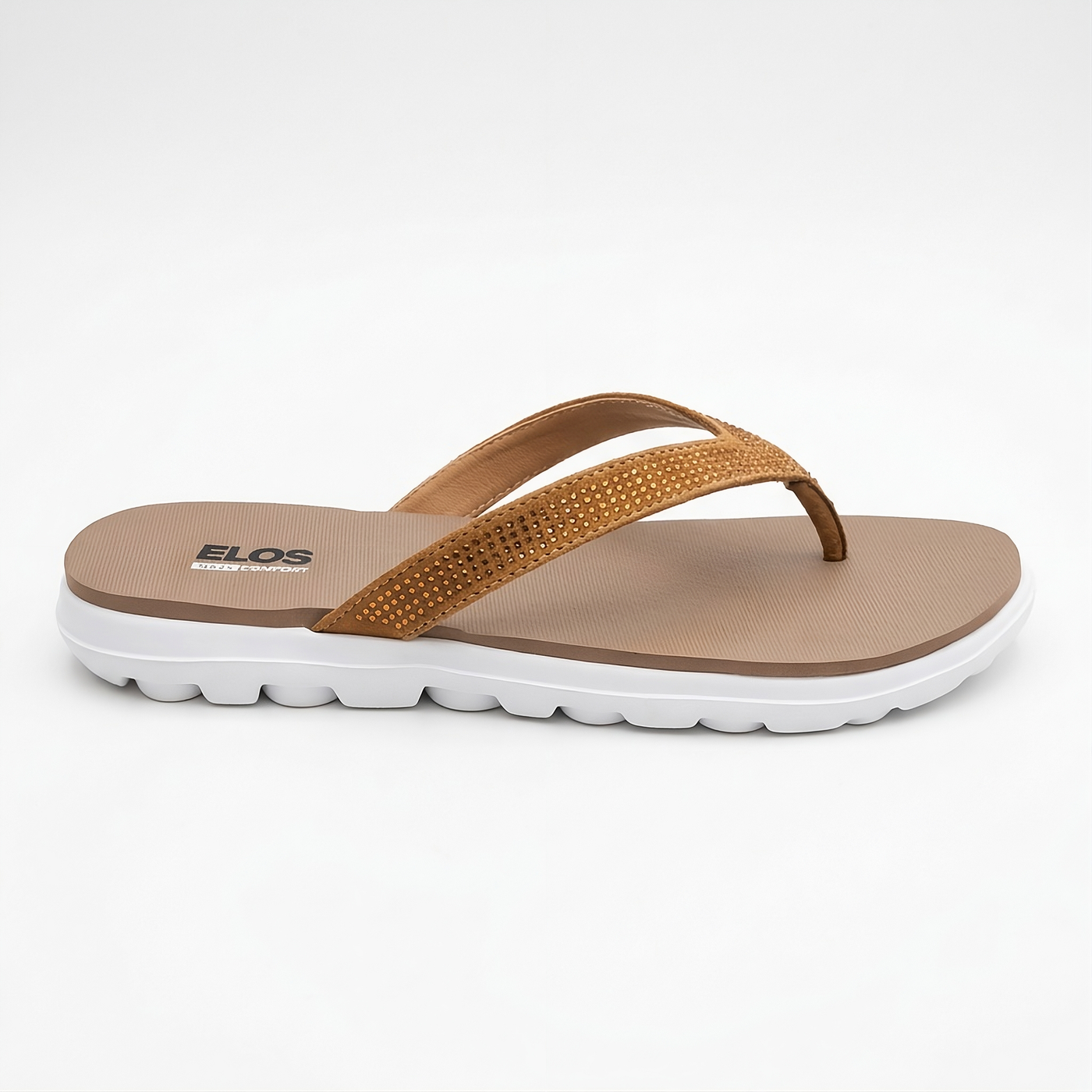 ELOS Luma Tan Women's Comfort Flip Flops