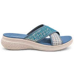 ELOS Bliss Blue Women's Comfort Sandals