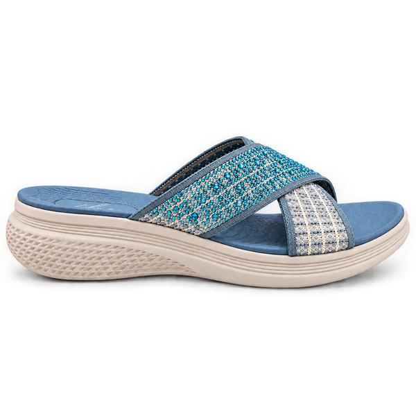 ELOS Bliss Blue Women's Comfort Sandals