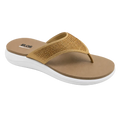 ELOS Stardust Beige Women's Comfort Flip Flops