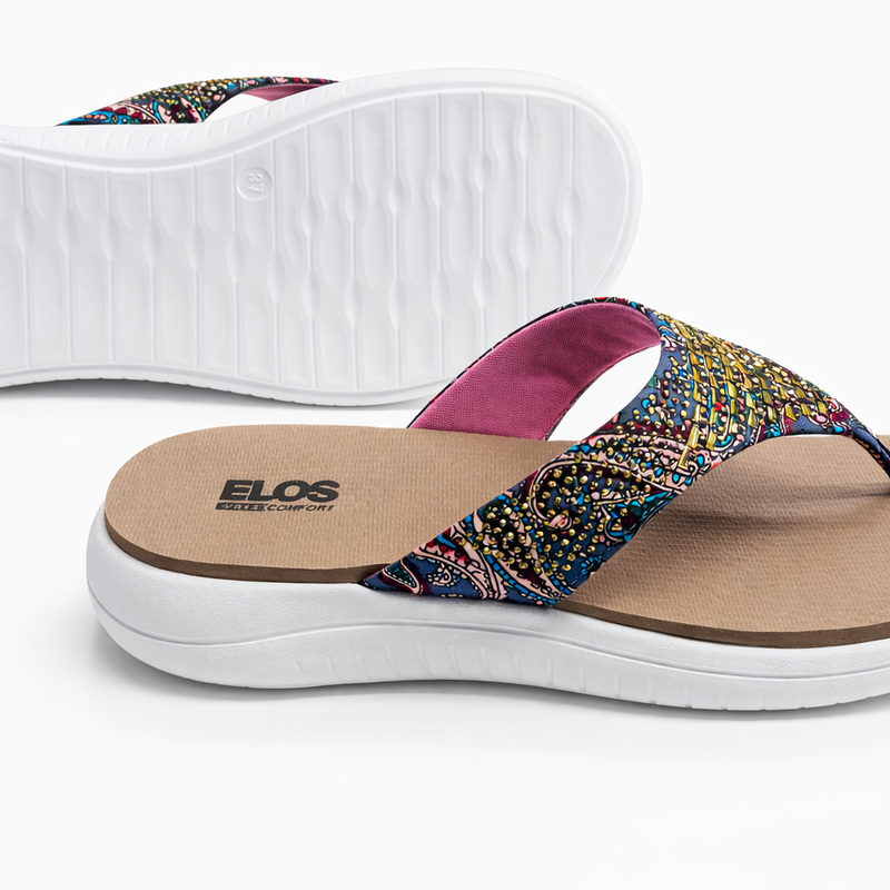ELOS Glimmer Women Comfort  Flip Flops