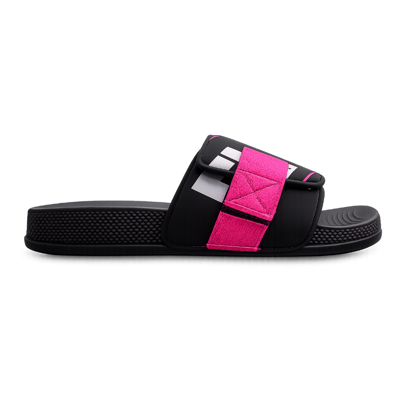 ELOS Vibe Black Women's Comfort Slides