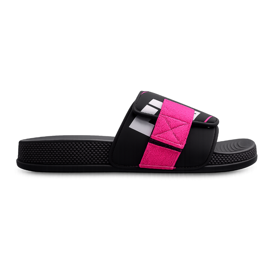 ELOS Vibe Black Women's Comfort Slides