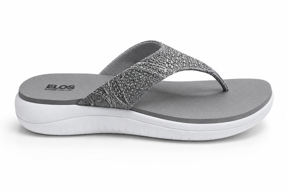 ELOS Glimmer Women Comfort  Flip Flops