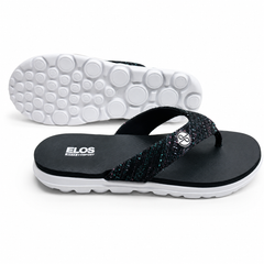 ELOS Knit Black Women's Comfort Flip Flops