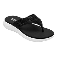 ELOS Stardust Black Women's Comfort Flip Flops