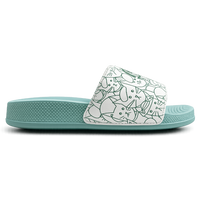 ELOS Doodle Sage Green Women's Comfort Slides