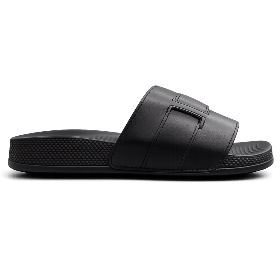 ELOS Aura Black Women's Comfort Slides