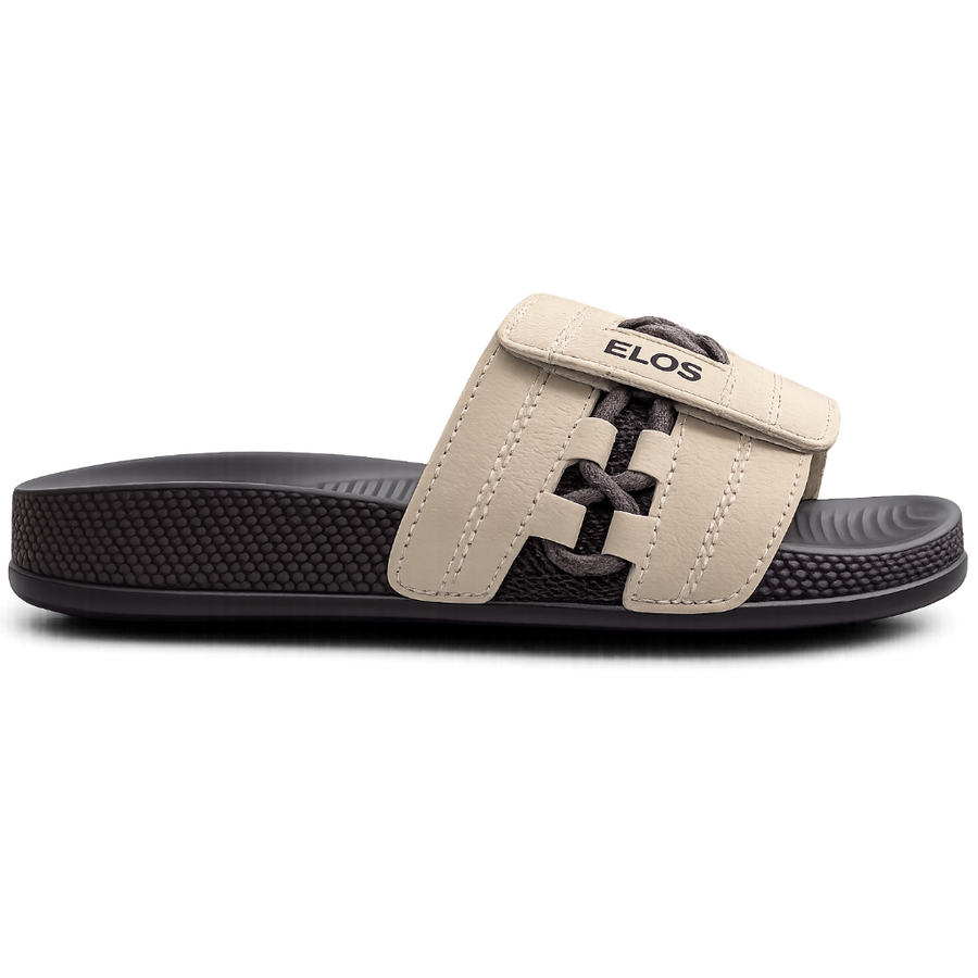 ELOS Flex Beige Women's Comfort Slides
