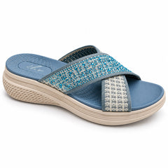 ELOS Bliss Blue Women's Comfort Sandals