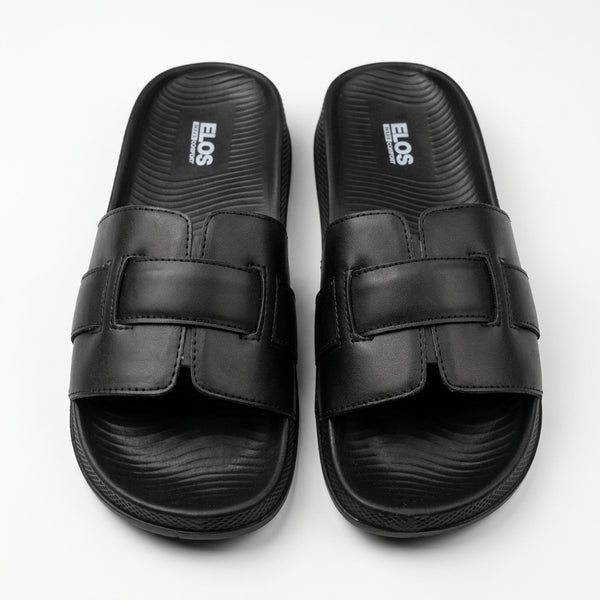 ELOS Aura Black Women's Comfort Slides
