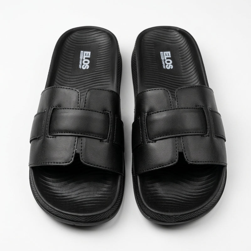 ELOS Aura Black Women's Comfort Slides