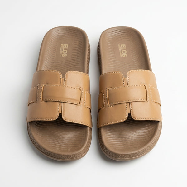 ELOS Aura Tan Women's Comfort Slides