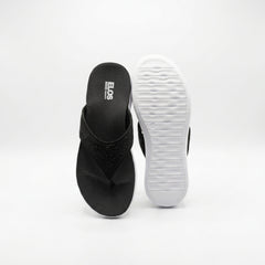 ELOS Stardust Black Women's Comfort Flip Flops
