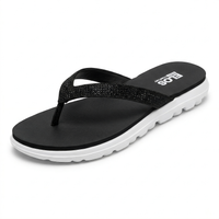 ELOS Luma Black Women's Comfort Flip Flops