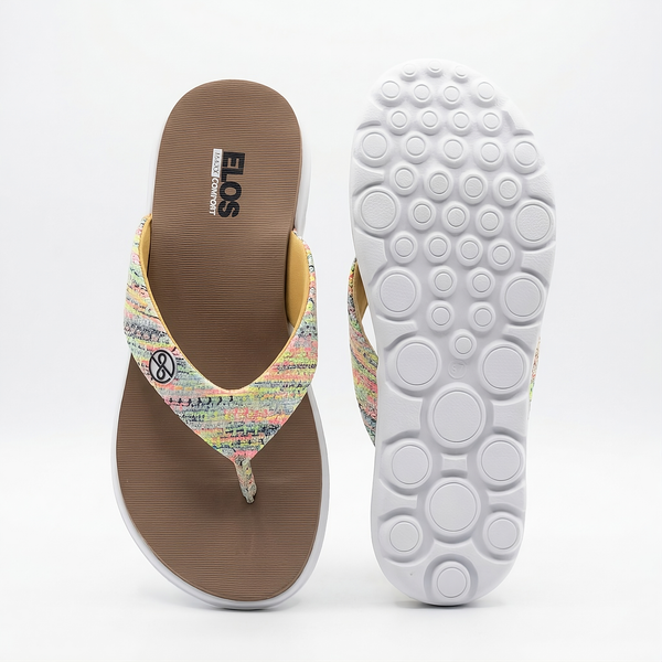 ELOS Knit Multy Women's Comfort Flip Flops