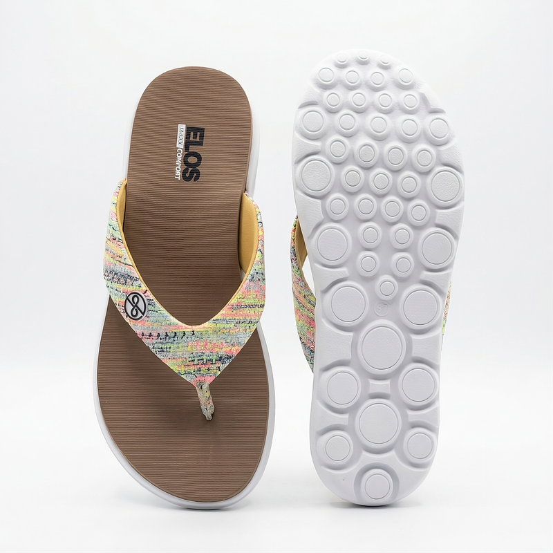ELOS Knit Multy Women's Comfort Flip Flops